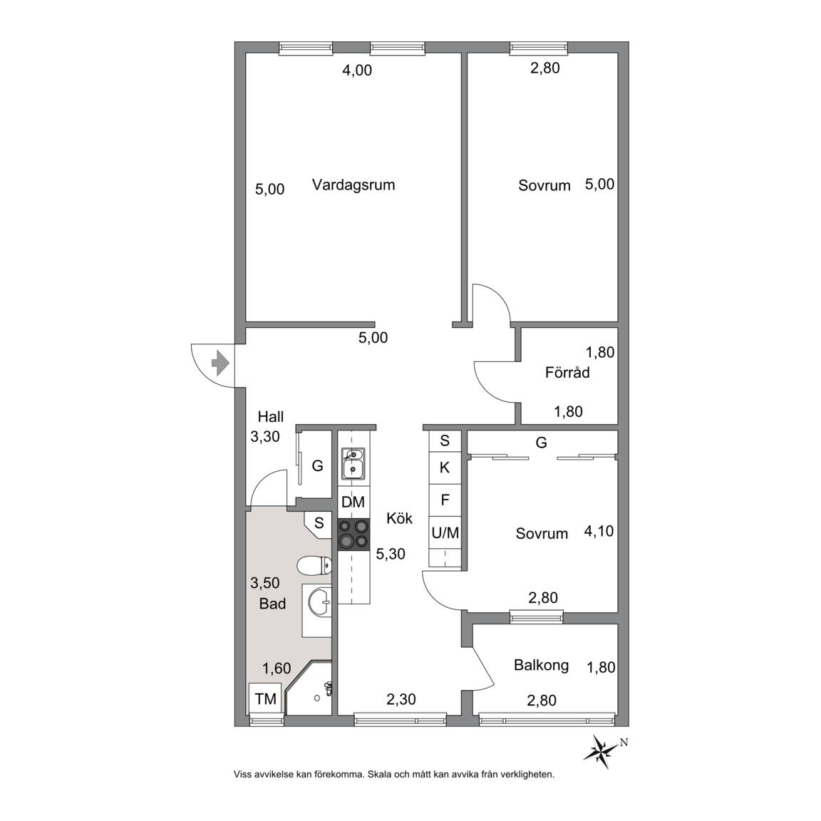 3 rum Lägenhet på Knektegårdsgatan 61C Brogården Alingsås kommun - bild 16