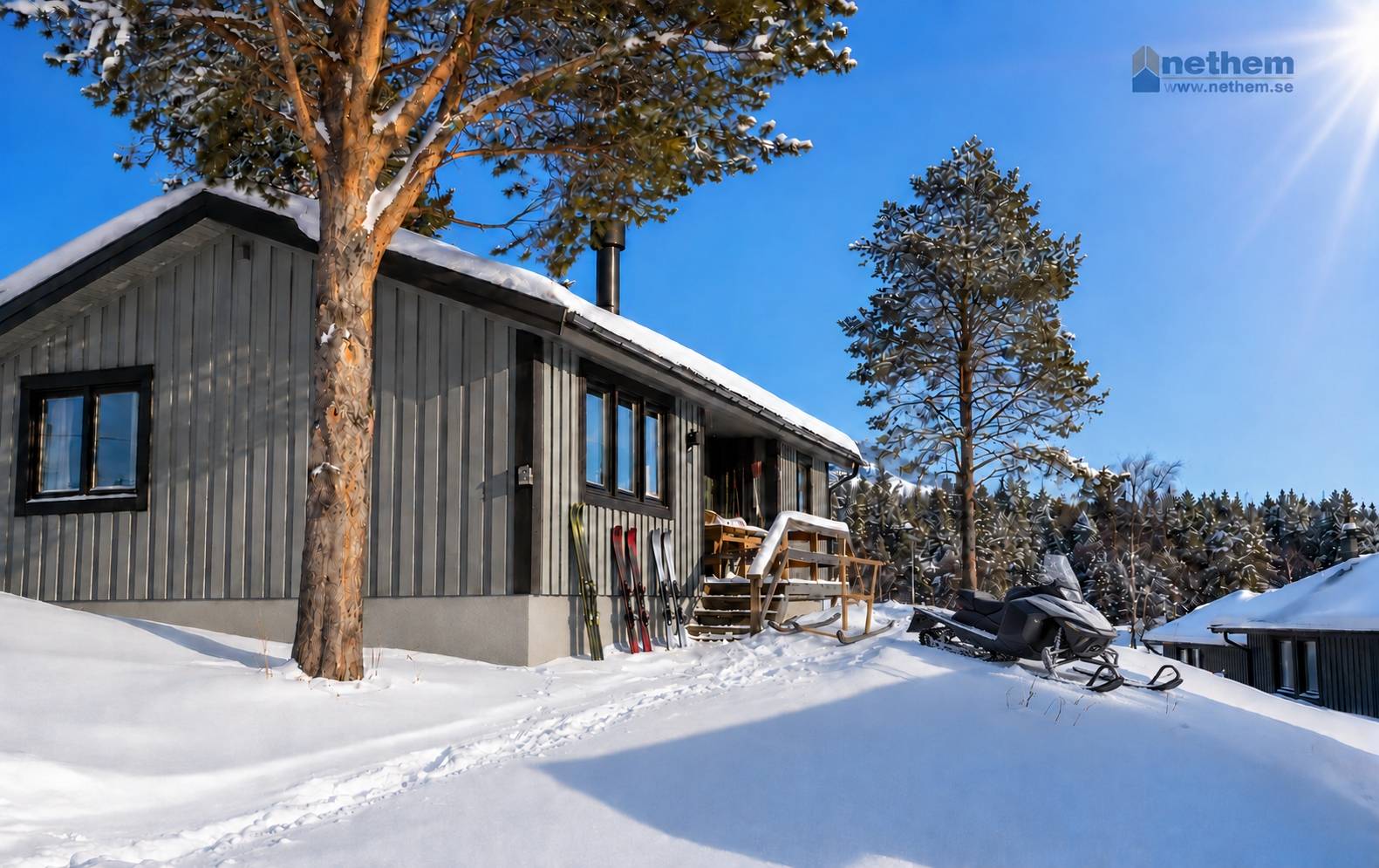 4 rum Fritidshus på Brf. Fjällbyn, Torpvägen 8. Vecka 5. Hus 10A. Tännäs - Funäsdalsfjällen Härjedalens kommun - bild 21