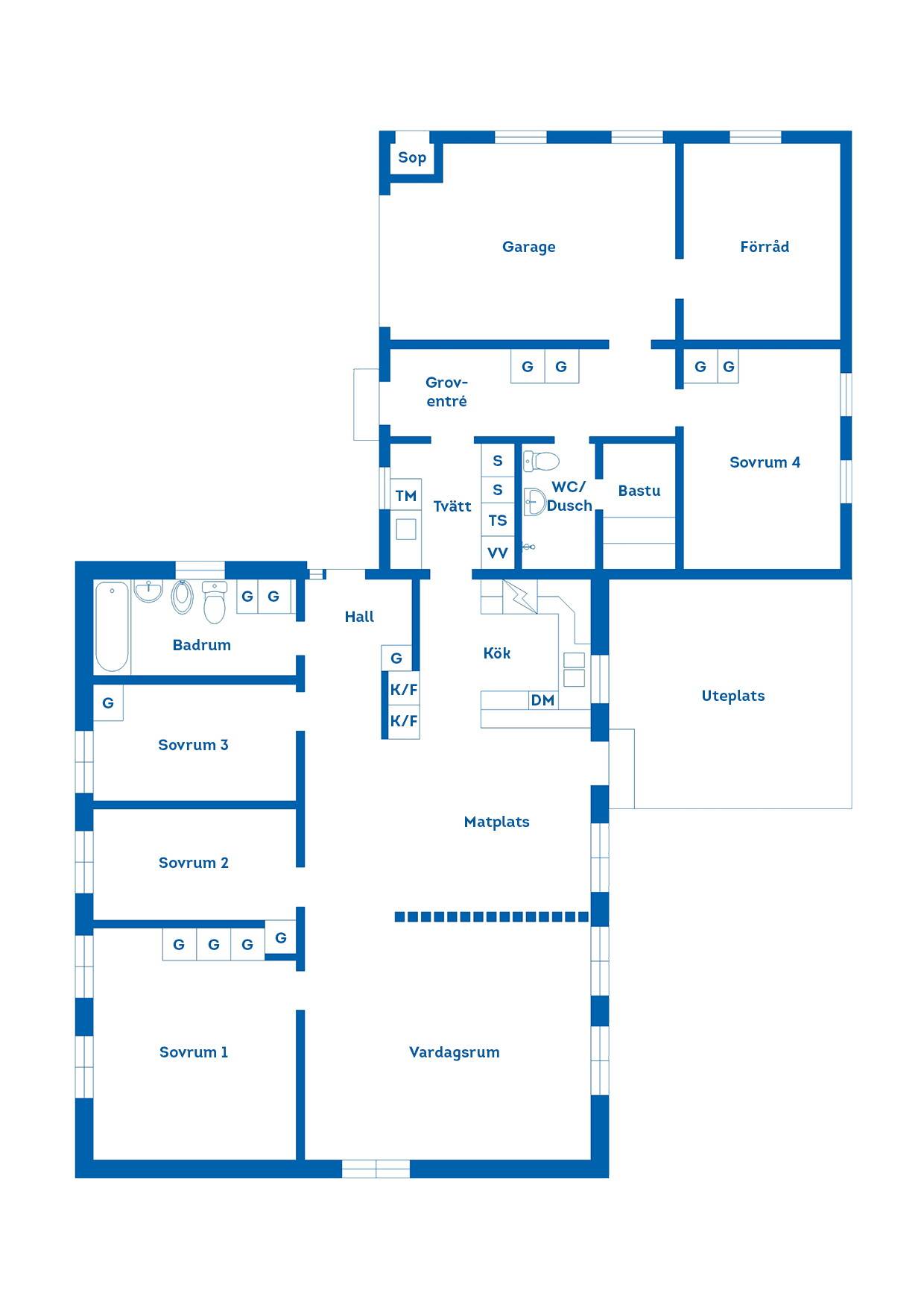5 rum Villa på Myråsvägen 8 Filsbäck Lidköpings kommun - bild 30