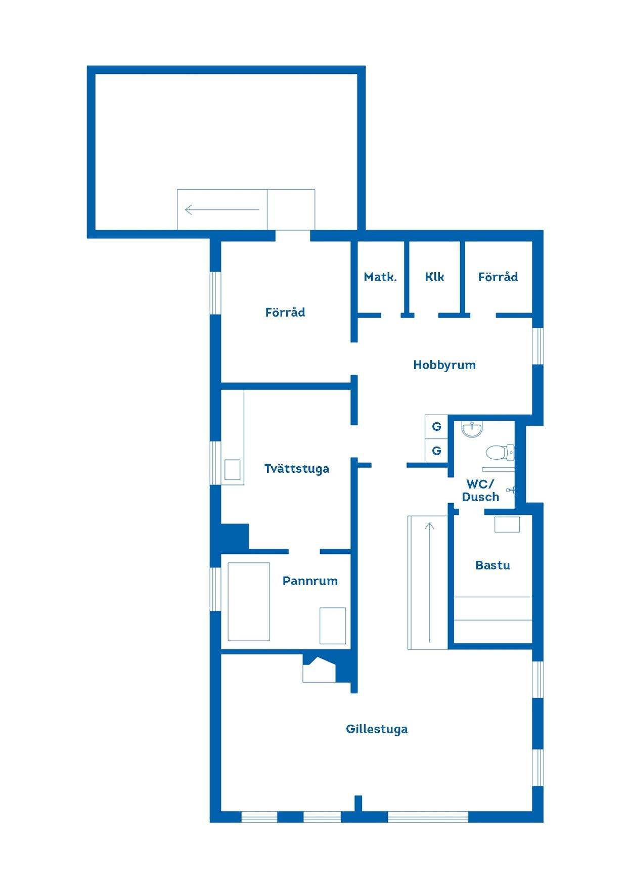 109 m² Villa på Nygrensvägen 13 Lugnås Mariestads kommun - bild 20