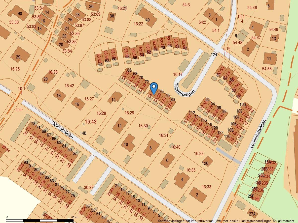 6 rum Radhus på Lovisedalsvägen 74 Älta - Lovisedal Nacka kommun - bild 34