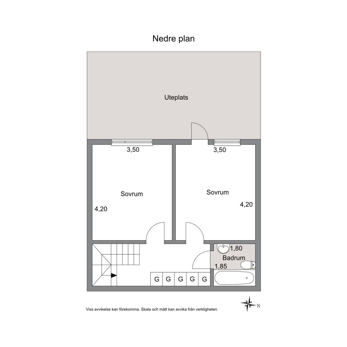 5 rum Radhus på Eklövsvägen 212 Lerum - Rydsberg Lerums kommun - bild 38