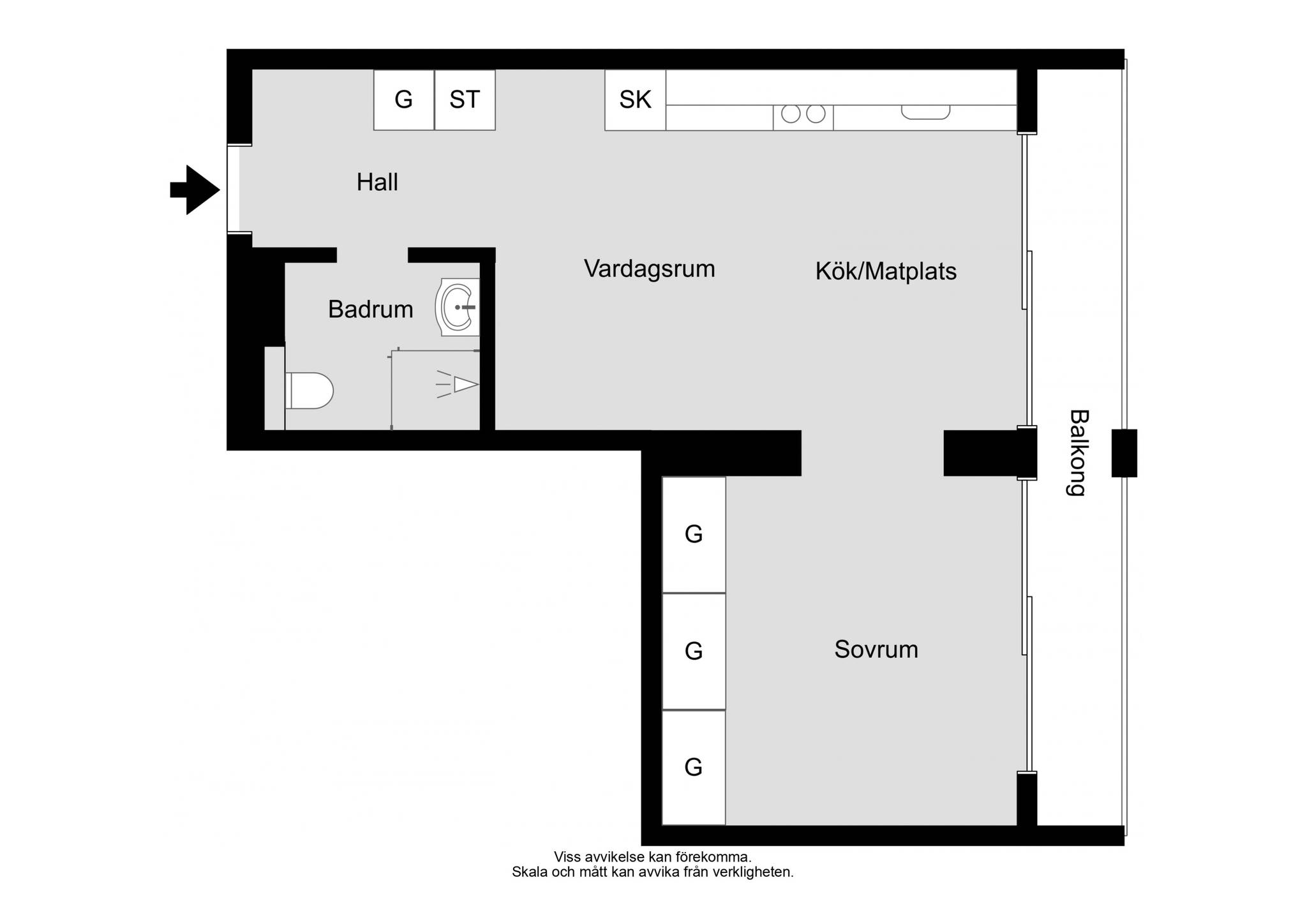 2 rum Lägenhet på Fyrisvallsgatan 12A Uppsala kommun - bild 46