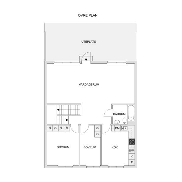 5 rum Radhus på Ädelstensvägen 5C Ulveket Skövde kommun - bild 26