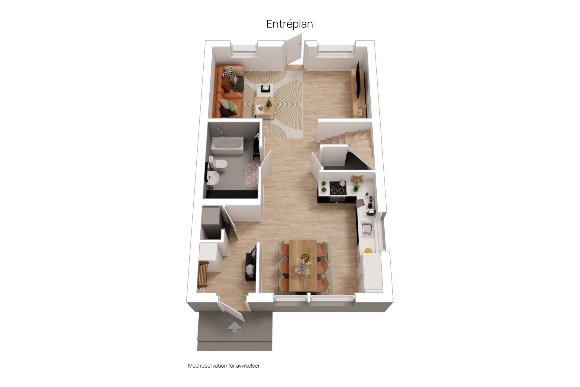 4 rum Parhus på Spireastigen 10B Kristineslätt Falkenbergs kommun - bild 18