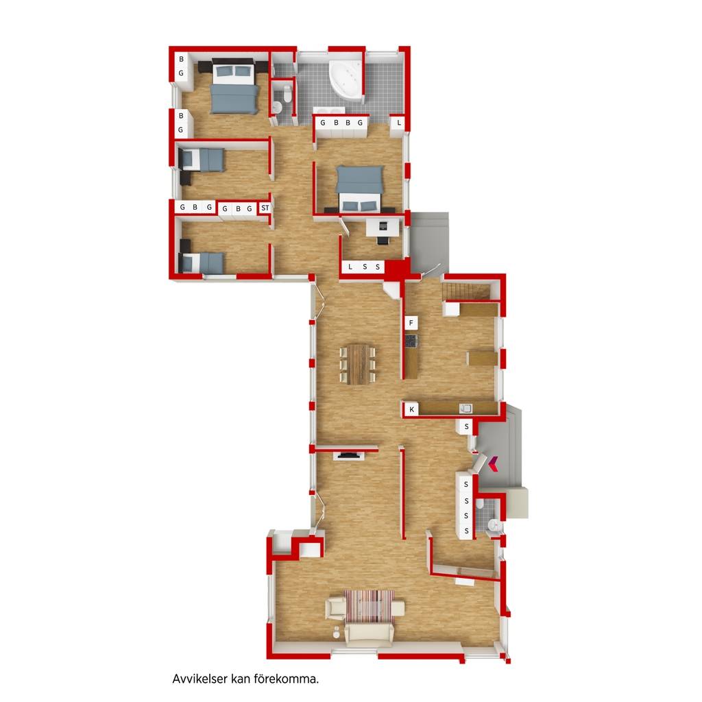 7 rum Villa på Stora Ornäs 40 Ornäs Borlänge kommun - bild 65