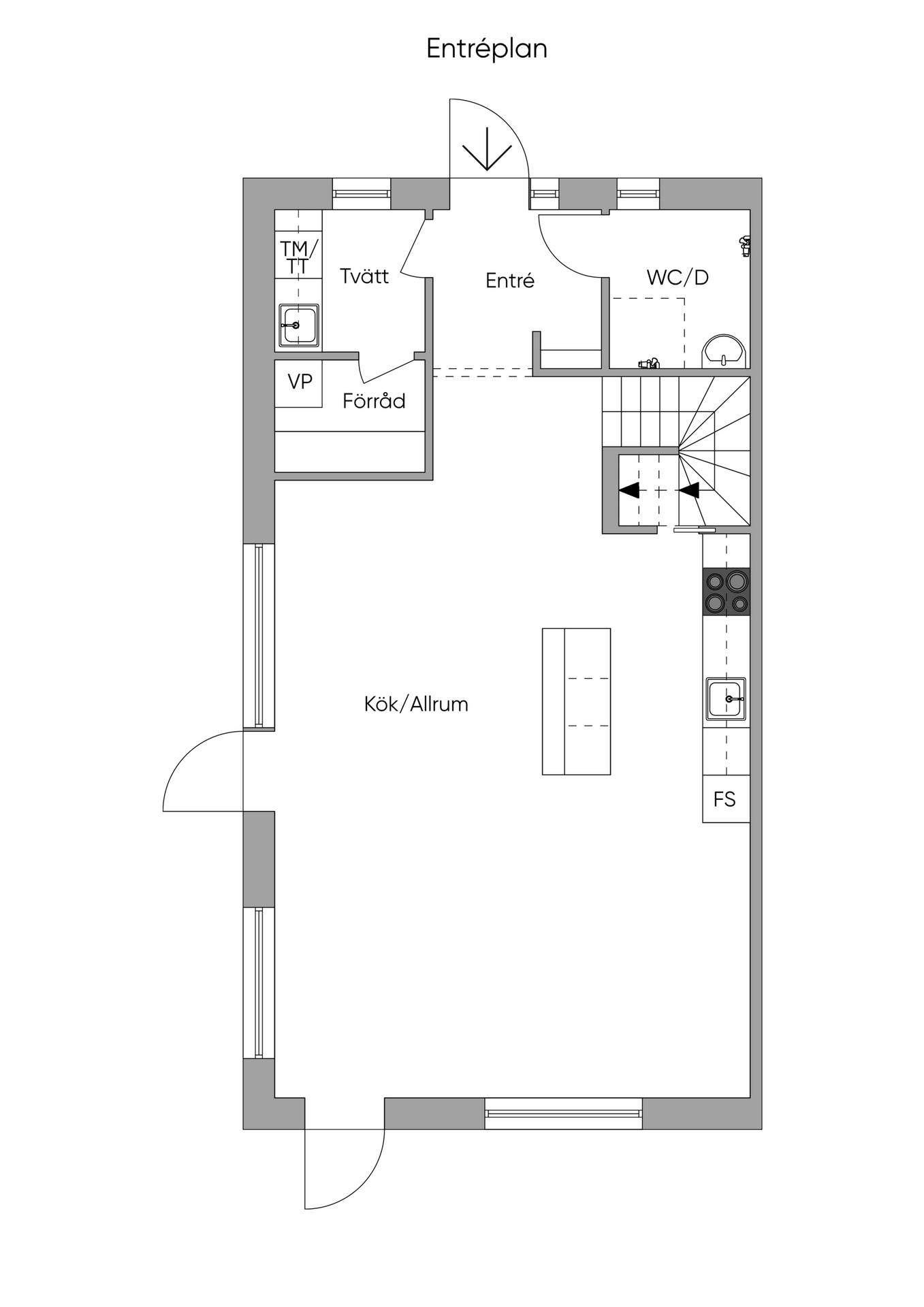 5 rum Parhus på Stortorpsvägen 95B Stortorp Huddinge kommun - bild 57