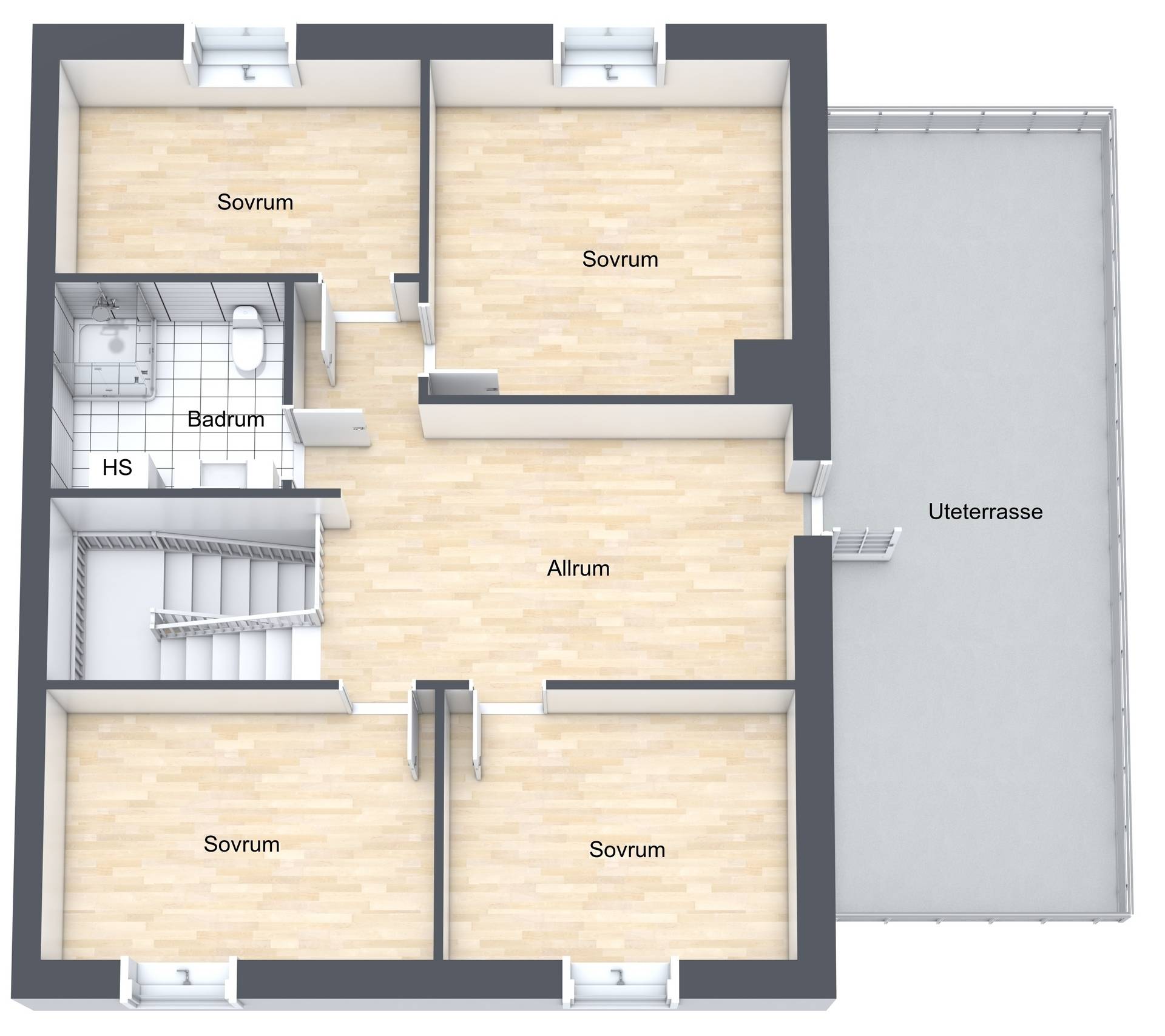 7 rum Radhus på Galeonsvägen 18B Bredsand Enköpings kommun - bild 19