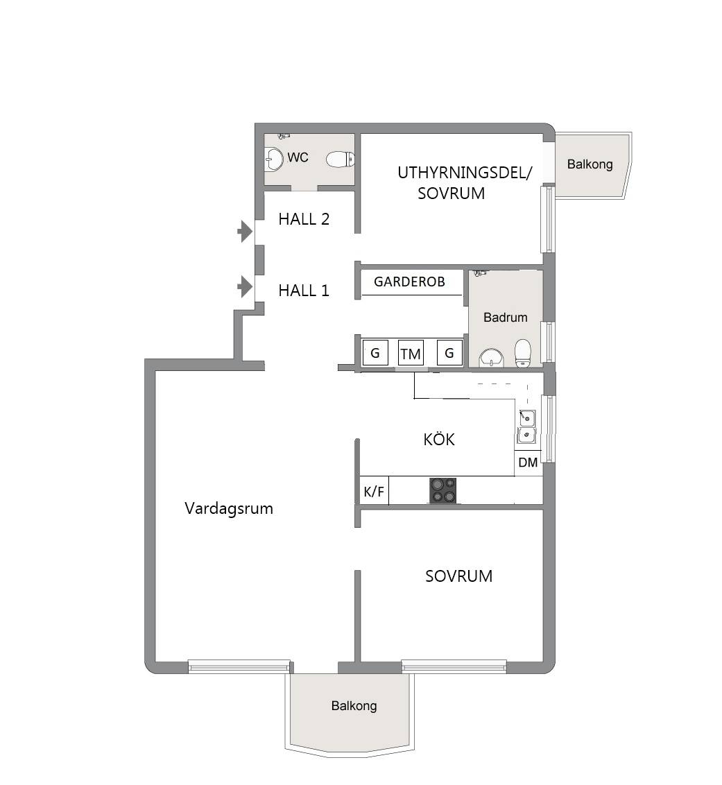 3 rum Lägenhet på Jämtlandsgatan 154 Vällingby Centrum Stockholms kommun - bild 30