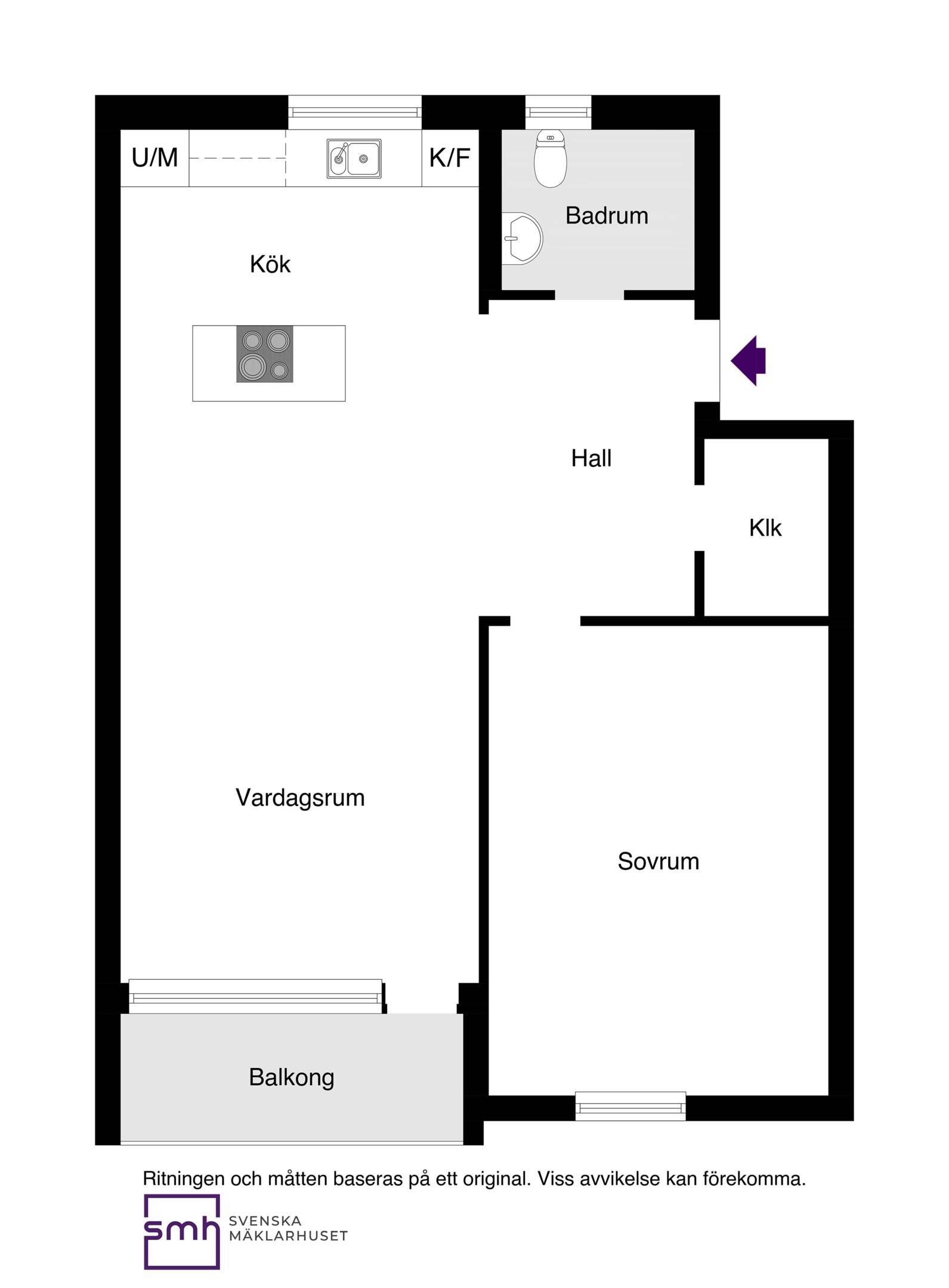 2 rum Lägenhet på Duvedsvägen 3 Vällingby Centrum Stockholms kommun - bild 11