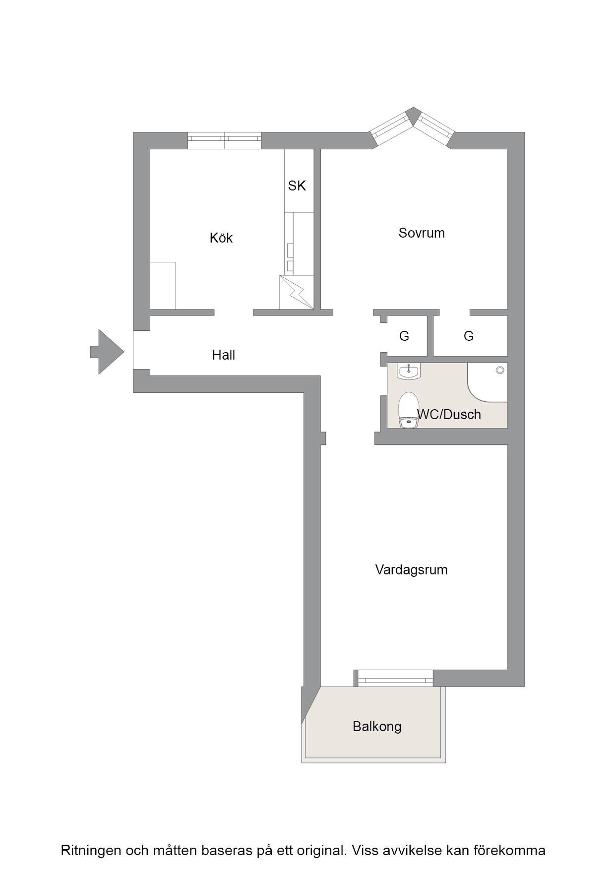 2 rum Lägenhet på Gesällgatan 9 B Huskvarna Jönköpings kommun - bild 29