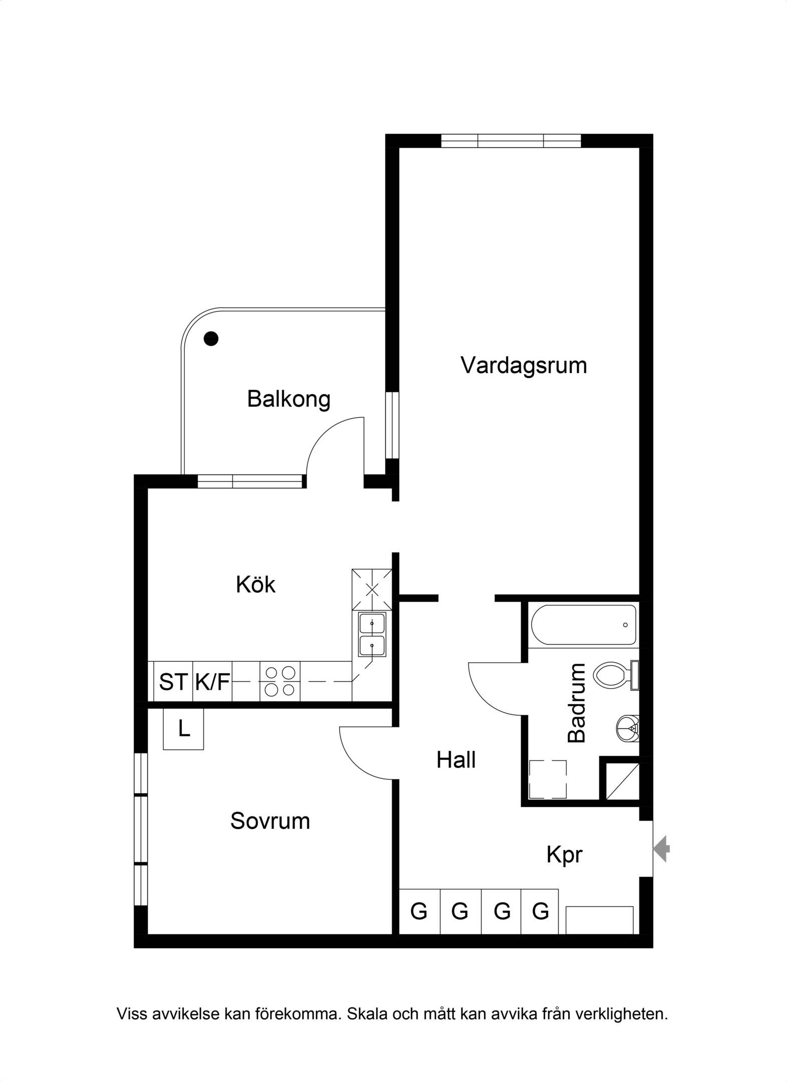 2 rum Lägenhet på Nickelgränd 18 Råcksta Stockholms kommun - bild 19
