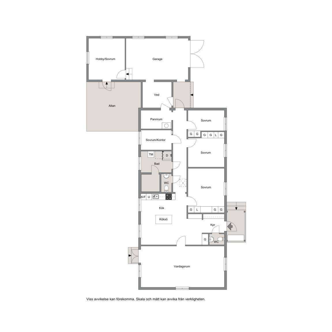 6 rum Villa på Ängsvägen 2 Bygdeå Robertsfors kommun - bild 30