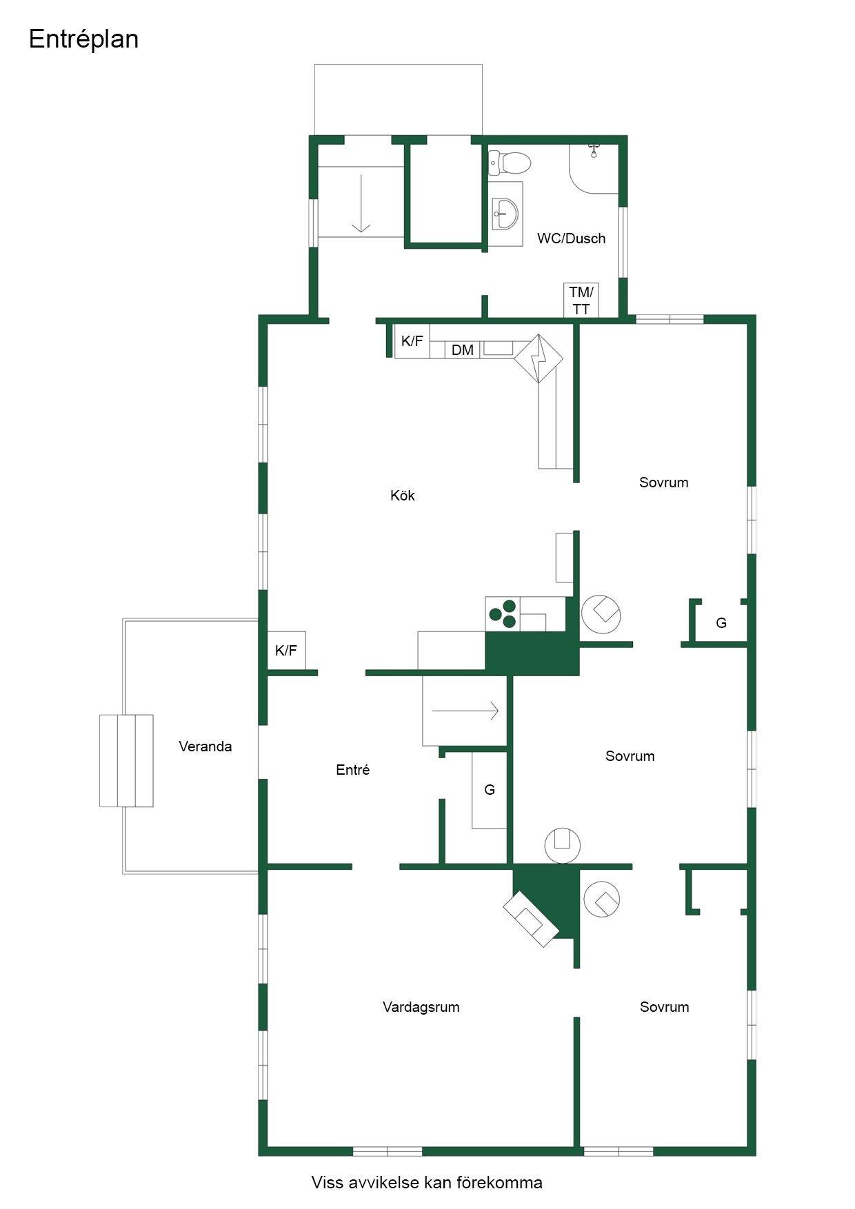 8 rum Villa på Knyssla 8381 & Knyssla 8382 Rengsjö Bollnäs kommun - bild 64