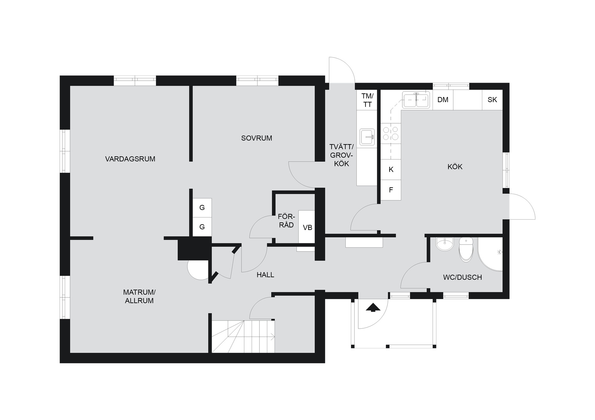 5 rum Villa på Gysingegatan 7 Bergslagsbyn Borlänge kommun - bild 29