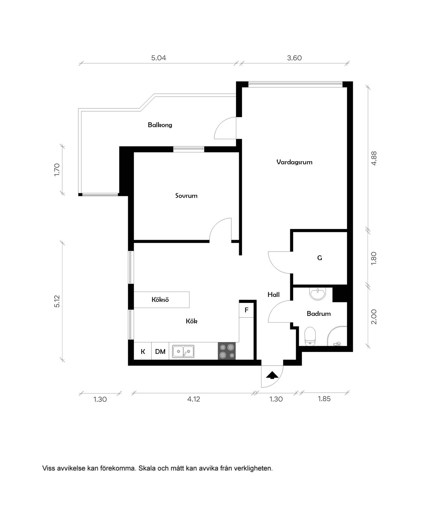 2.5 rum Lägenhet på Skandiavägen 3A Bohusgården Uddevalla kommun - bild 47
