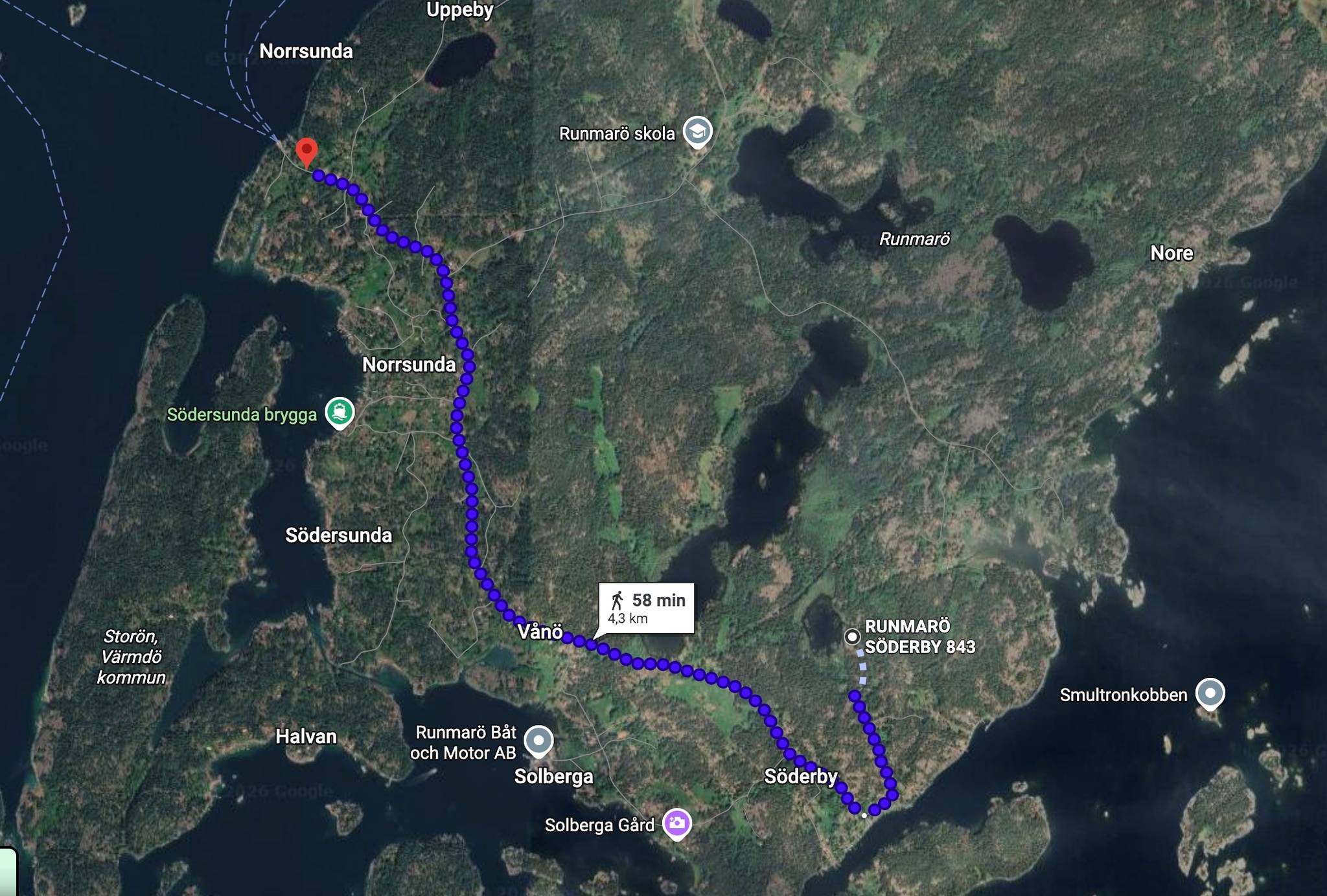 Tomt på Runmarö Söderby 843 Skärgården - Runmarö Värmdö kommun - bild 19