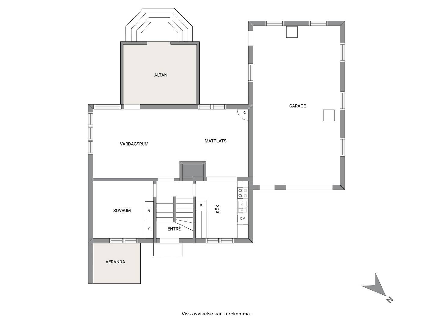 4 rum Villa på Patrullgatan 33 Råssnäs Motala kommun - bild 22