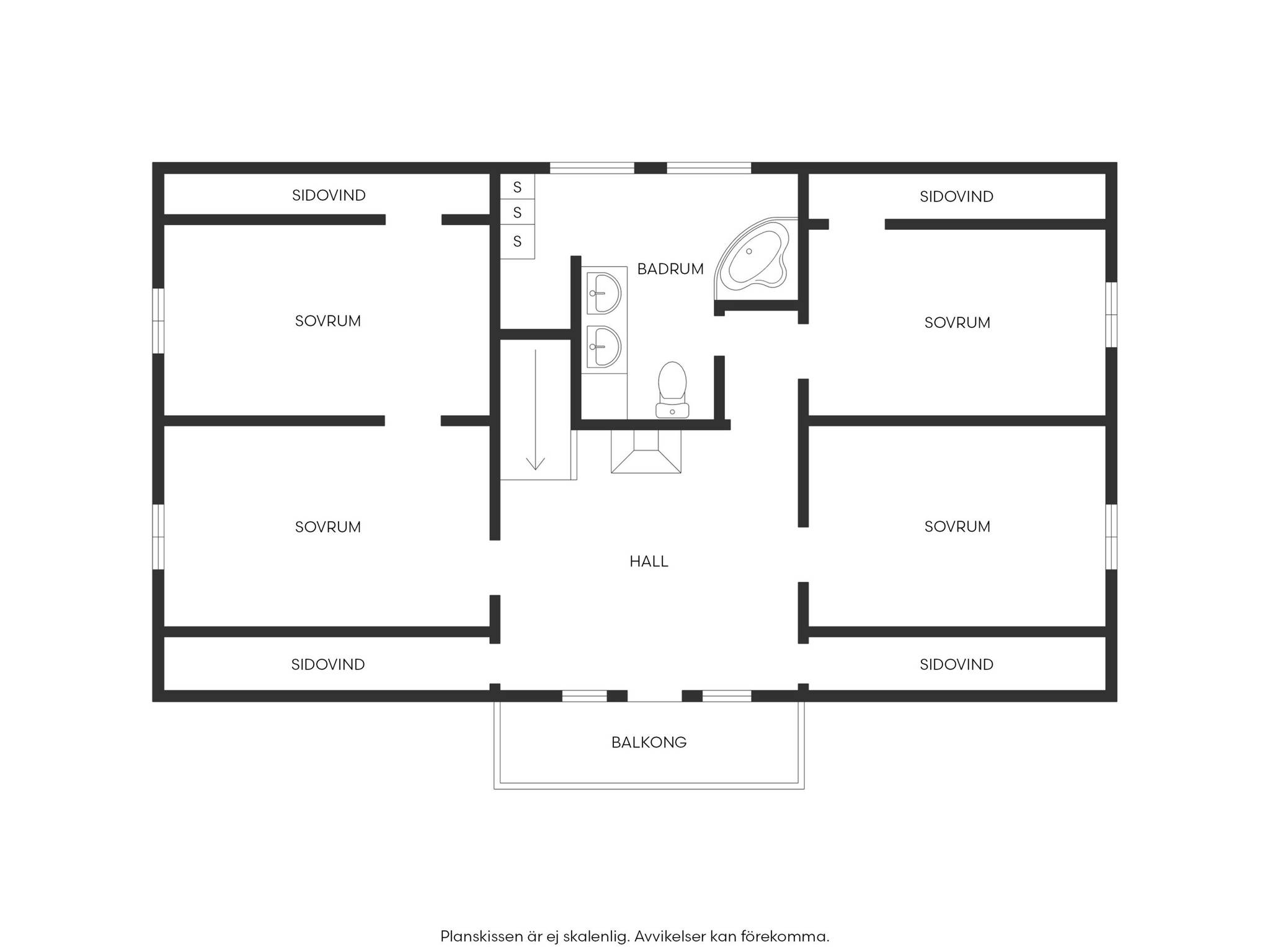 6 rum Villa på Rusarpsvägen 8 Korsberga Hjo kommun - bild 43