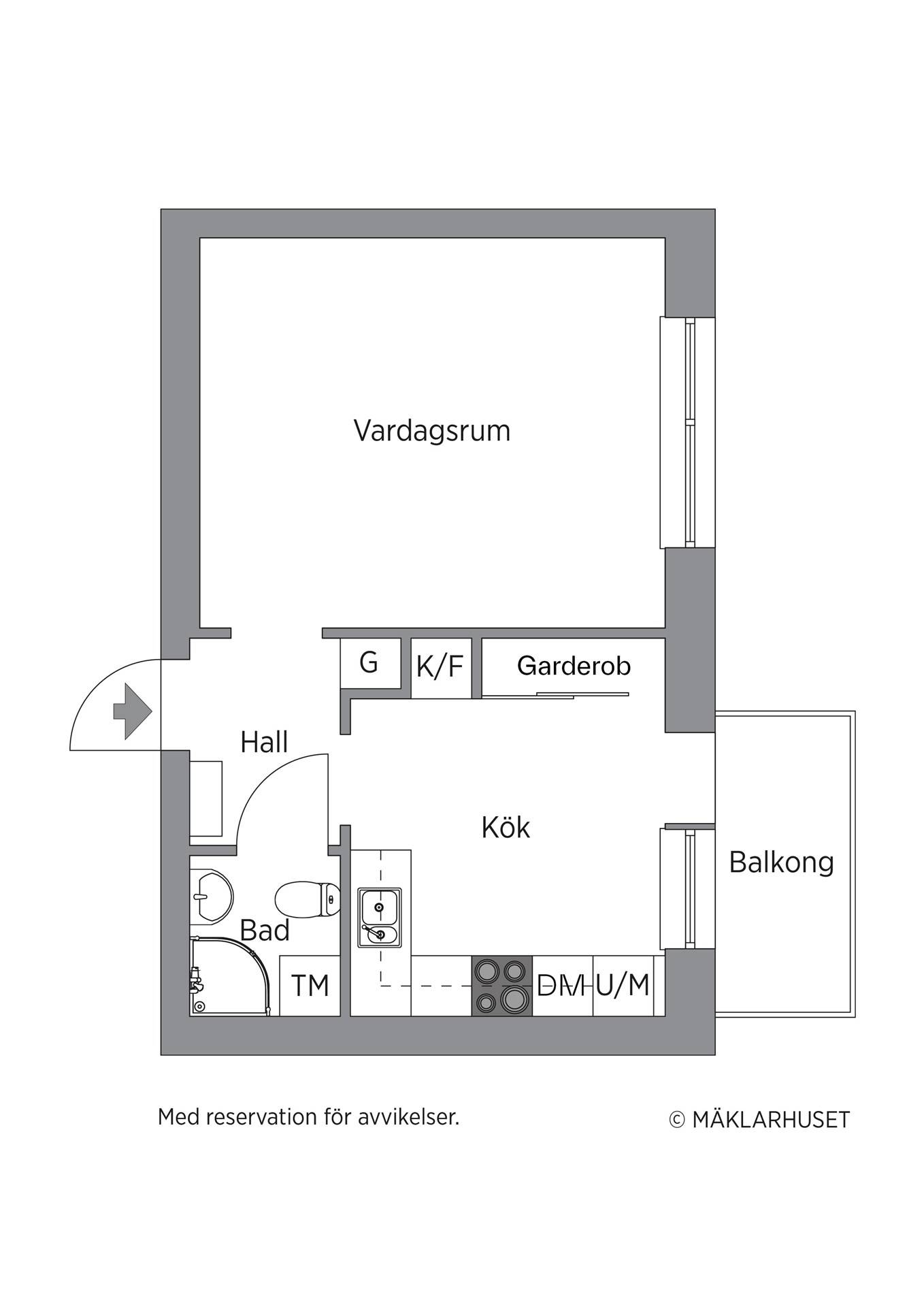 1 rum Lägenhet på Kansligatan 7b Norrmalm Skövde kommun - bild 19