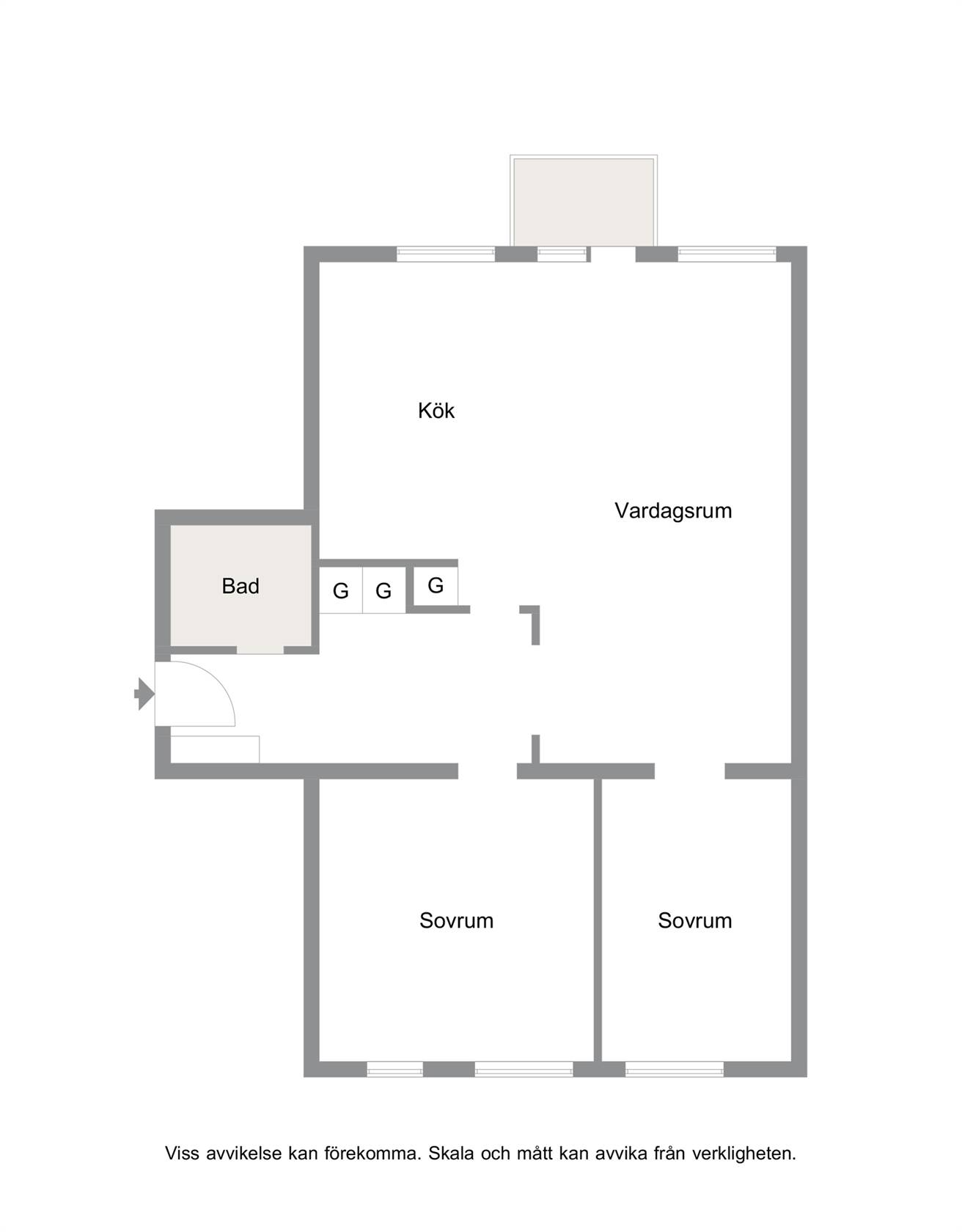 3 rum Lägenhet på Köpenhamnsvägen 48 C Slottsstaden / Erikslust Malmö kommun - bild 30