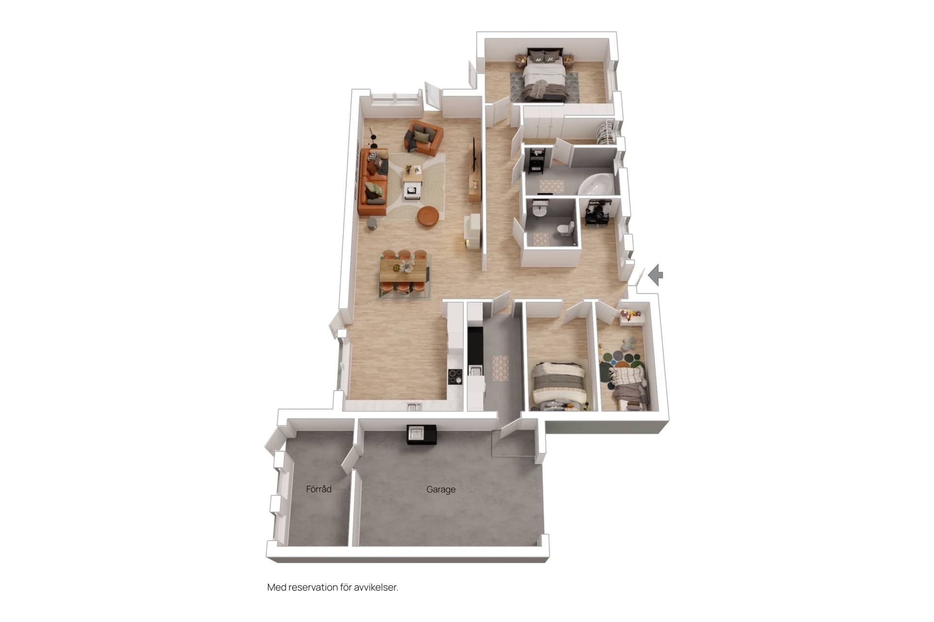 4 rum Villa på Brunsoppsvägen 20 Ekeby-Almby Örebro kommun - bild 28