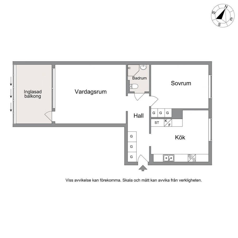 2 rum Lägenhet på Fastlagsgatan 8 Kortedala Göteborgs kommun - bild 21