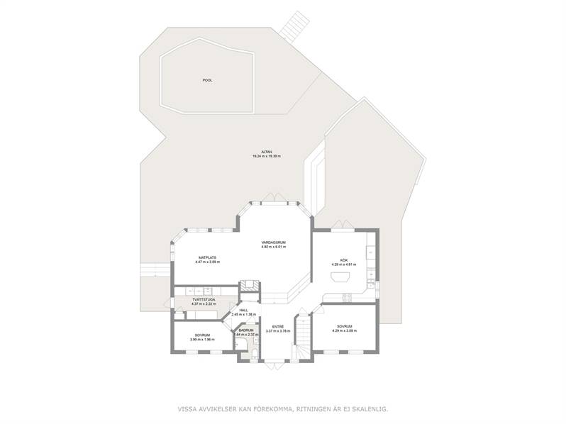 195 m² Villa på Rörviksgatan 53 Näset Göteborgs kommun - bild 39