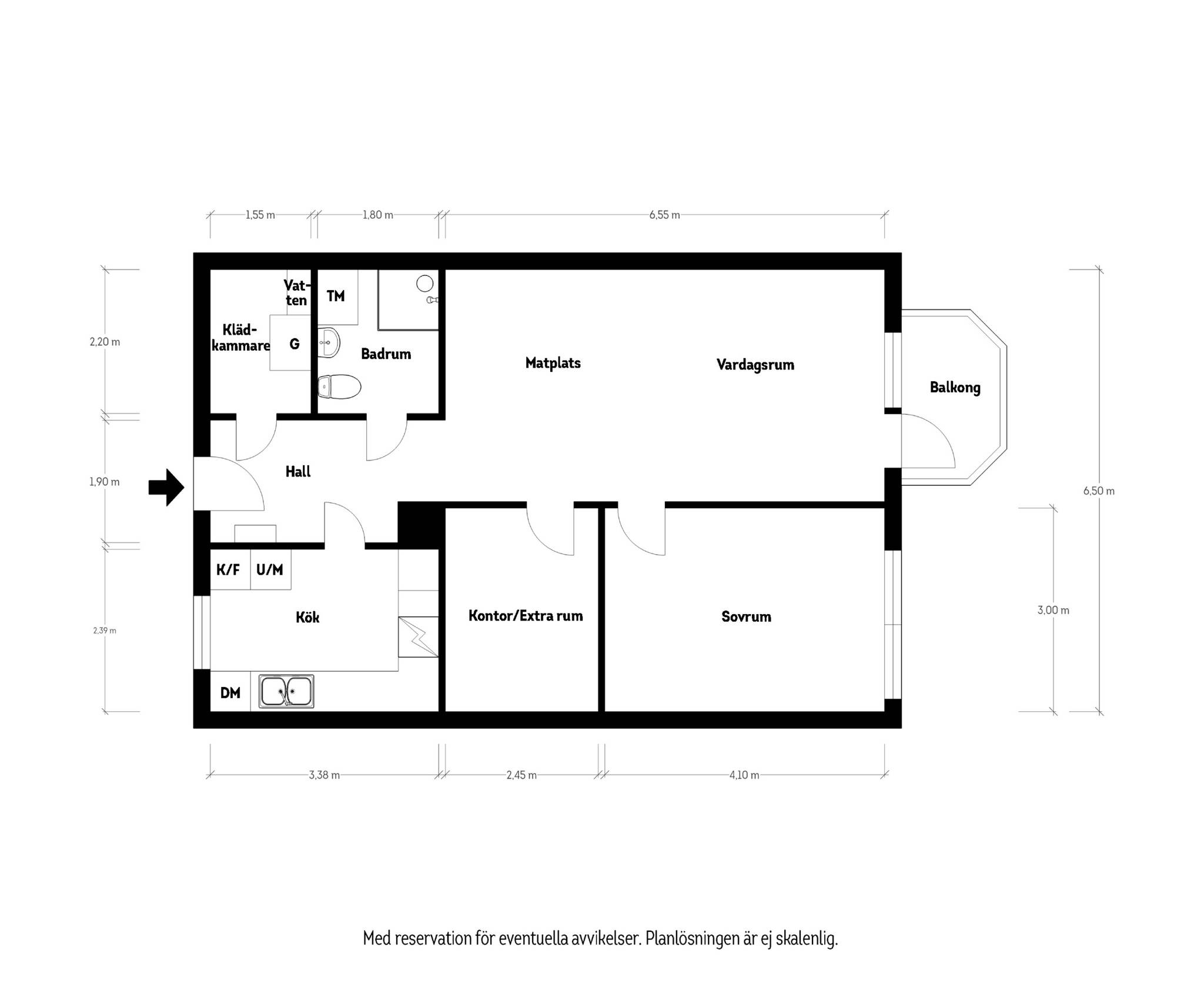 2.5 rum Lägenhet på Linnégatan 55 Linnéstaden Göteborgs kommun - bild 18