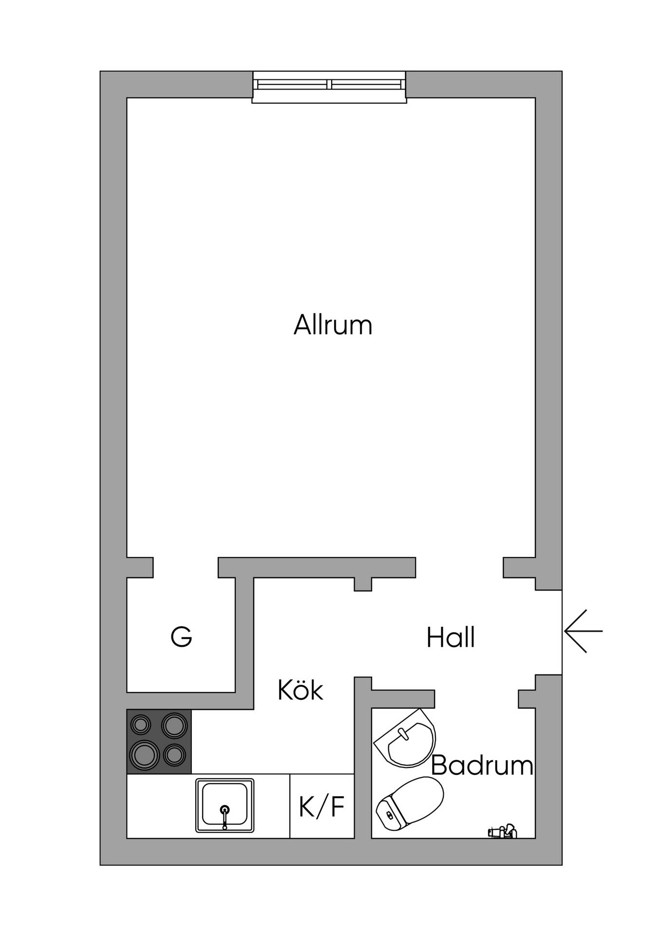 1 rum Lägenhet på Mariagatan 8A Centrala Sundbyberg Sundbybergs kommun - bild 29