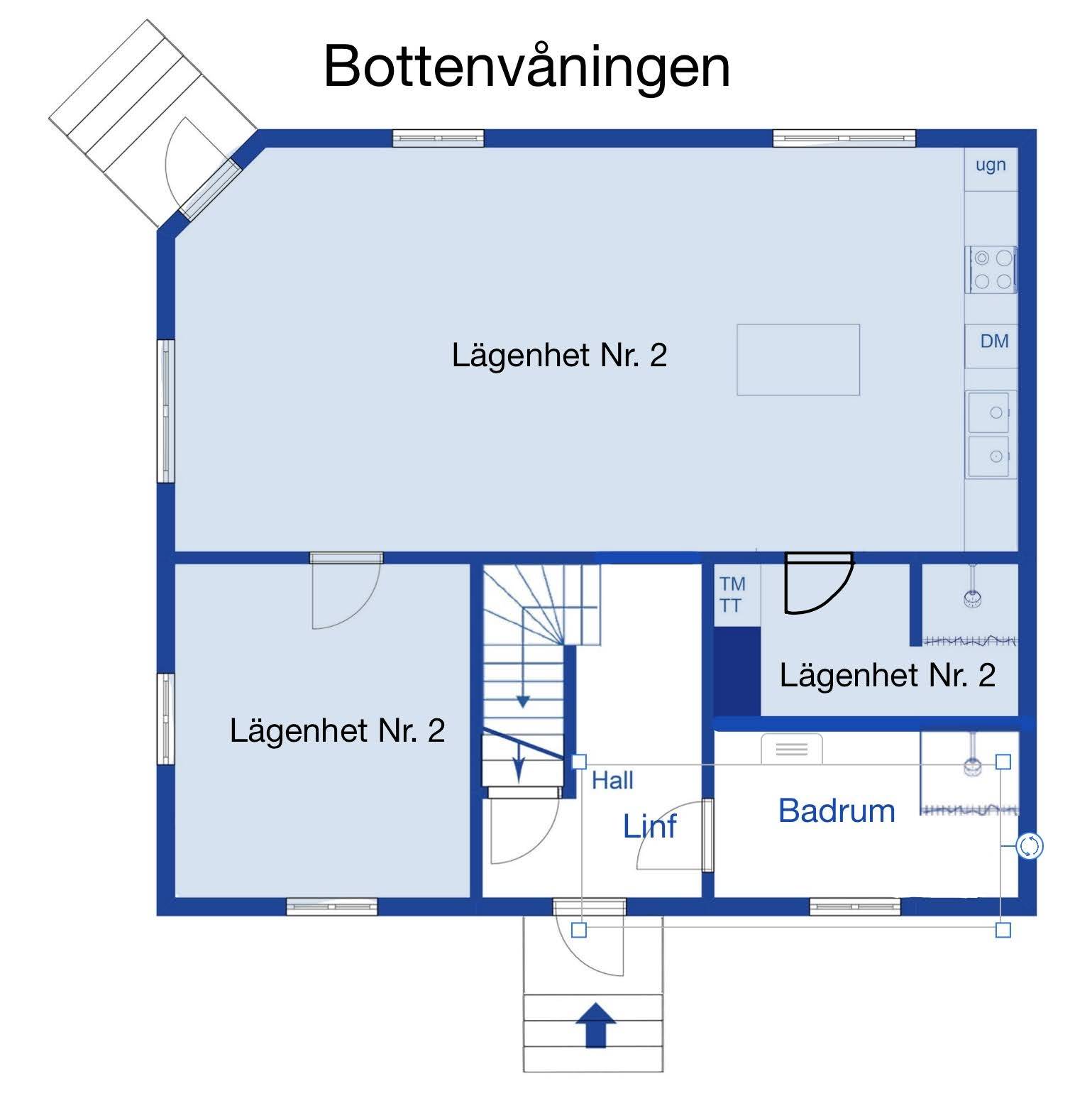 7 rum Villa på Nybrovägen 2 Köpingebro Ystads kommun - bild 40