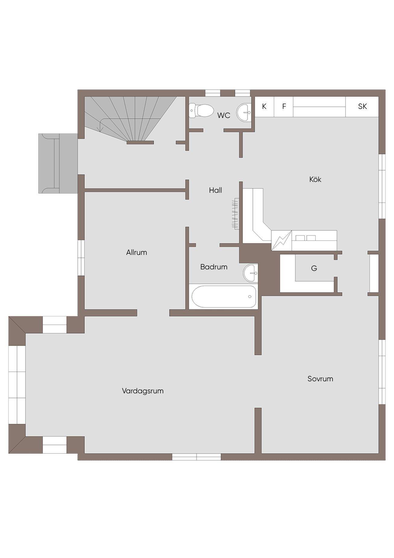 6 rum Villa på Svengrensgatan 22 Övre Nyfors Eskilstuna kommun - bild 75