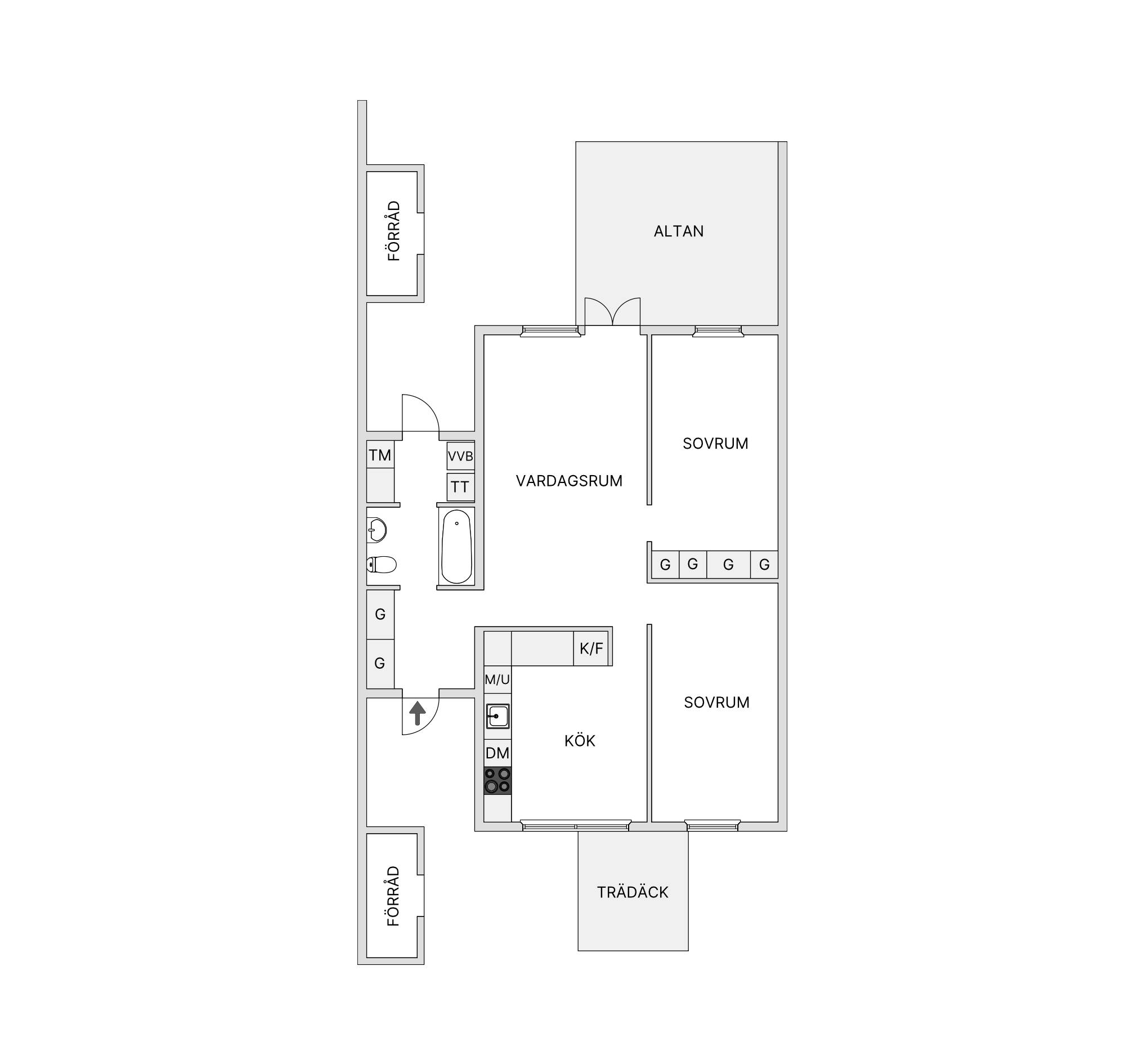 3 rum Radhus på Dianavägen 35 Eknäs Nacka kommun - bild 32