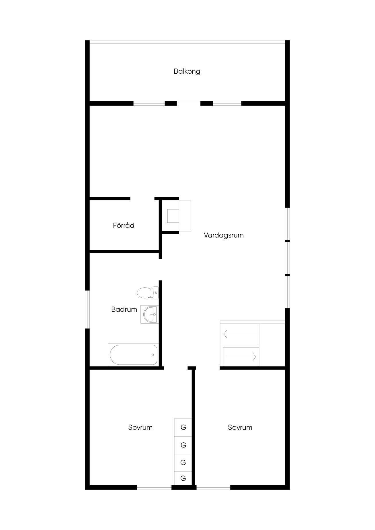 6 rum Villa på Bryggarvägen 15 Insjön Leksands kommun - bild 38