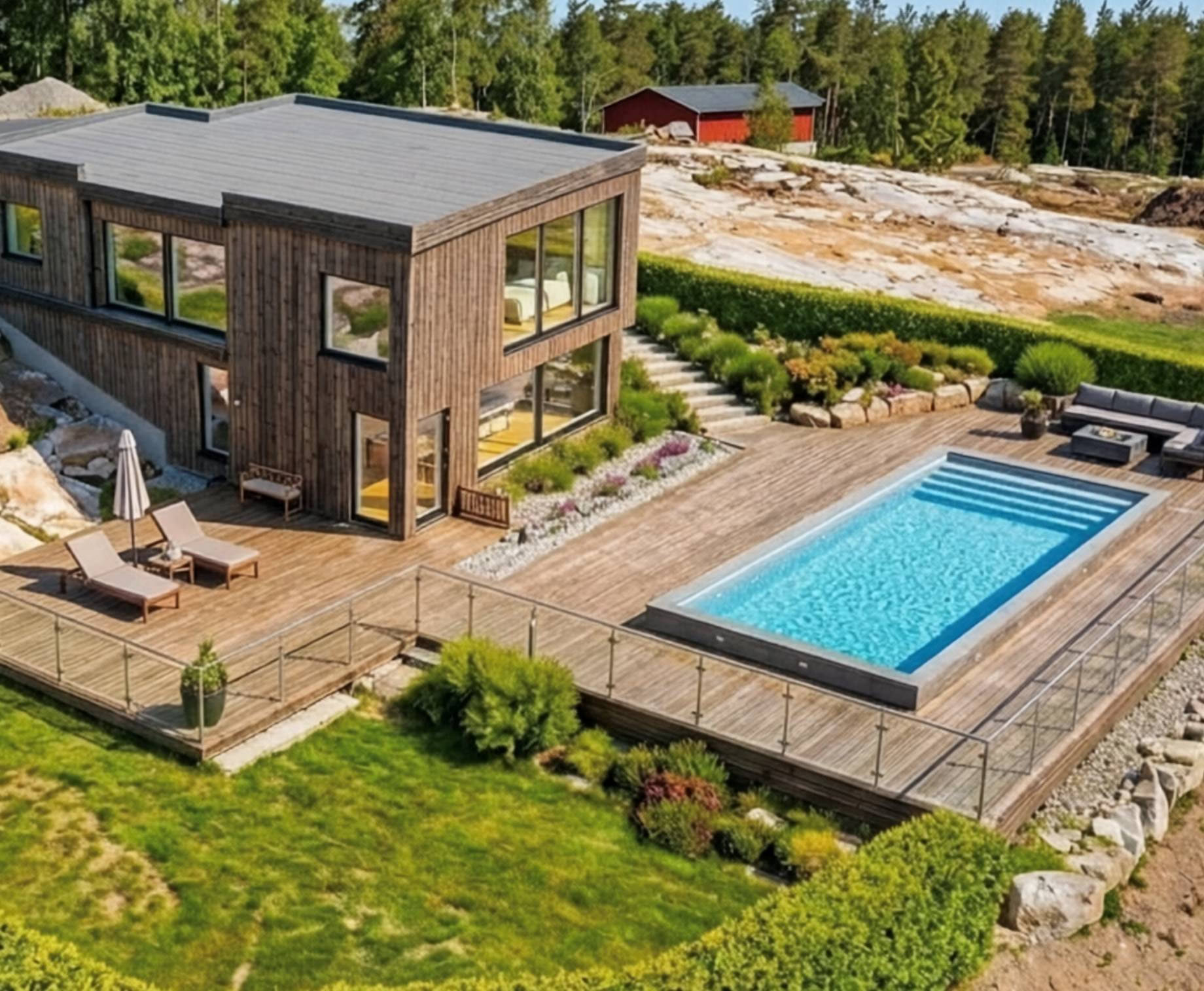 villa på Övre Uppegårdsvägen 13 Inflyttningsklart sensommar/höst 2026 Landvetter, Härryda kommun - bild 1