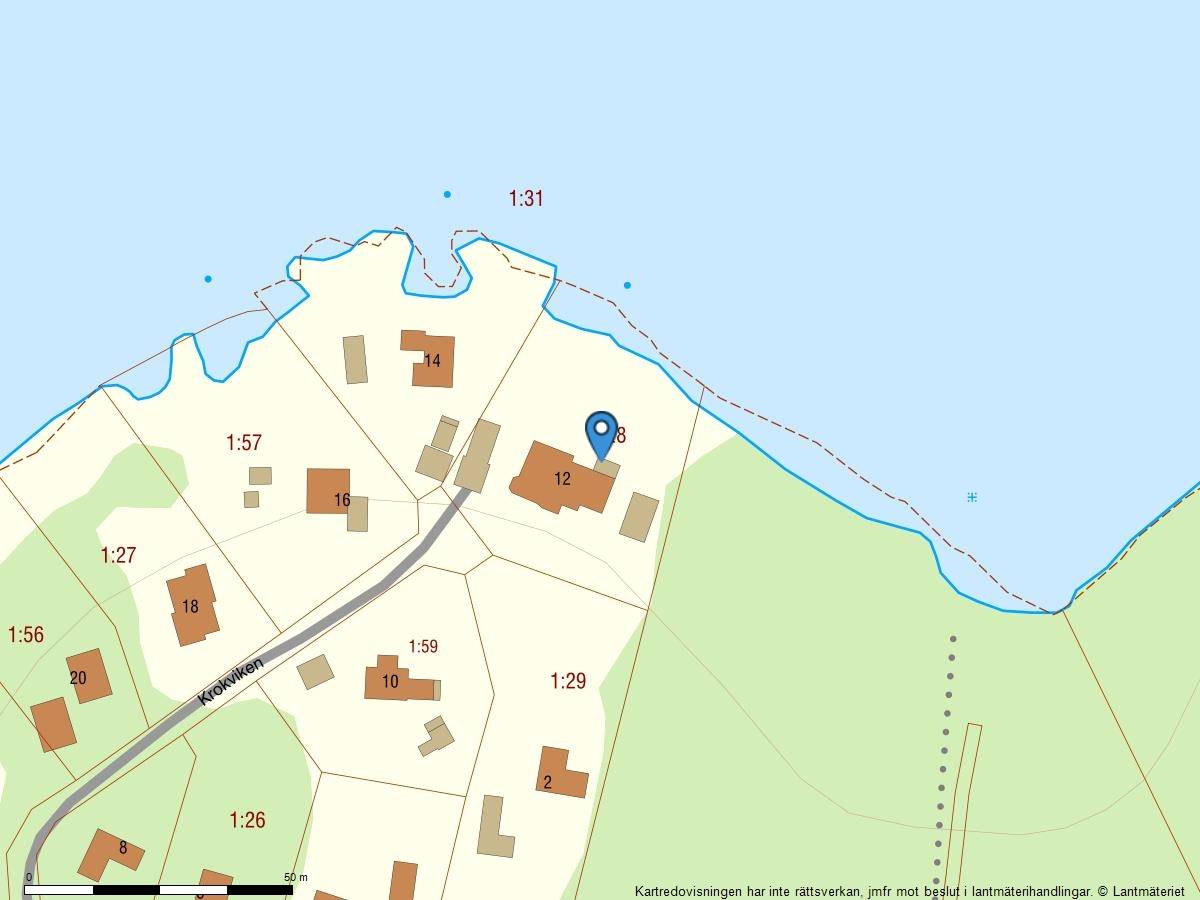 7 rum Vinterbonat fritidshus på Krokviken 12 Iggön Gävle kommun - bild 80