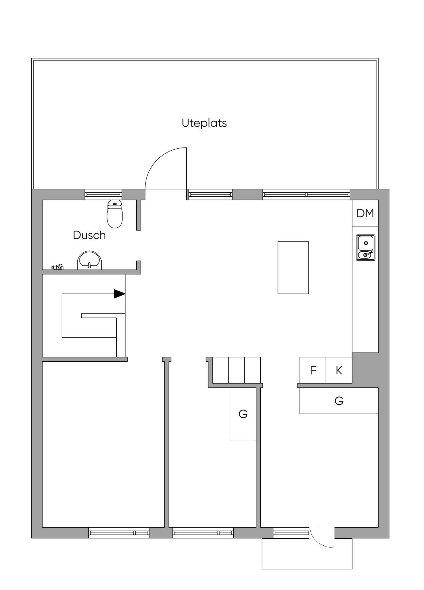 4 rum Radhus på Sekreterarbacken 31 Skarpnäck Stockholms kommun - bild 16