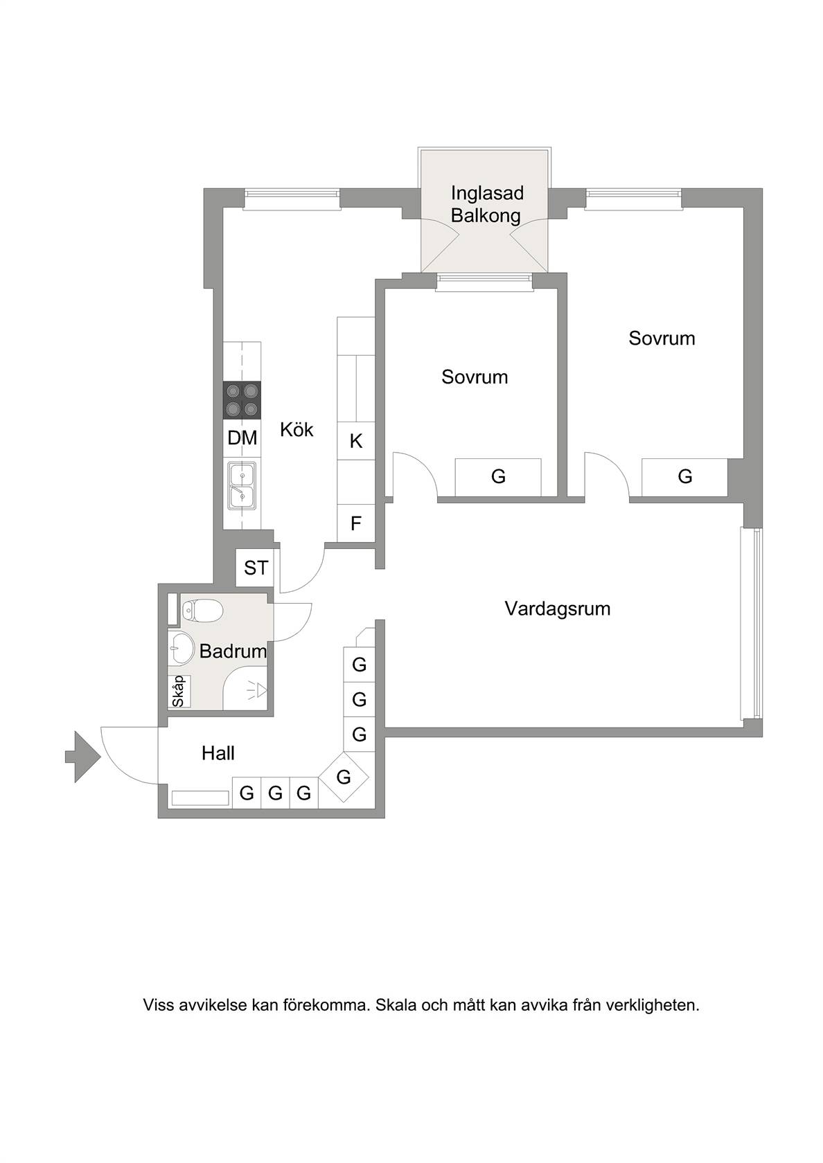 3 rum Lägenhet på Åsgatan 16 Bergsnäs Avesta kommun - bild 26