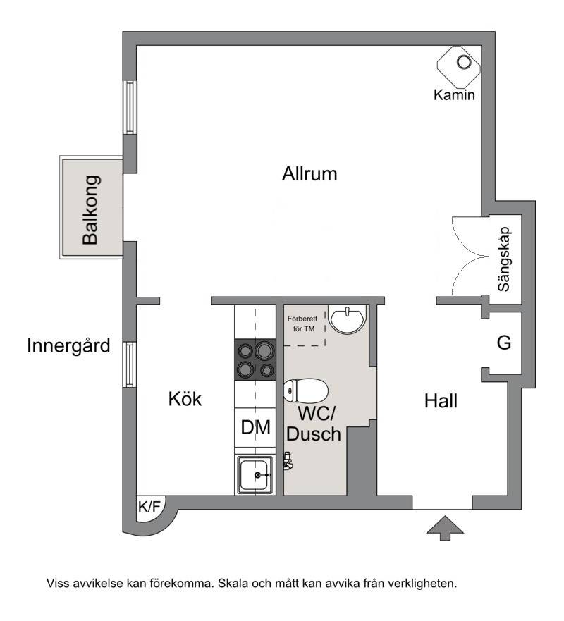 1 rum Lägenhet på Dalagatan 70, 4 tr Vasastan - Odenplan Stockholms kommun - bild 22