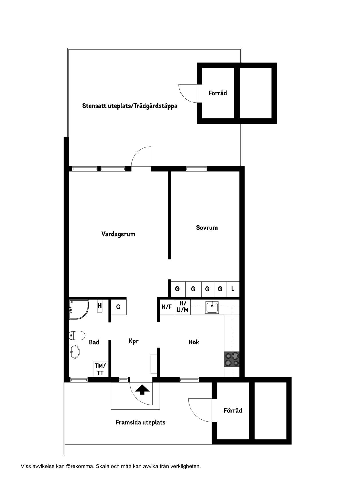 2 rum Lägenhet på Gamla Norrvägen 314 Norr Växjö kommun - bild 21