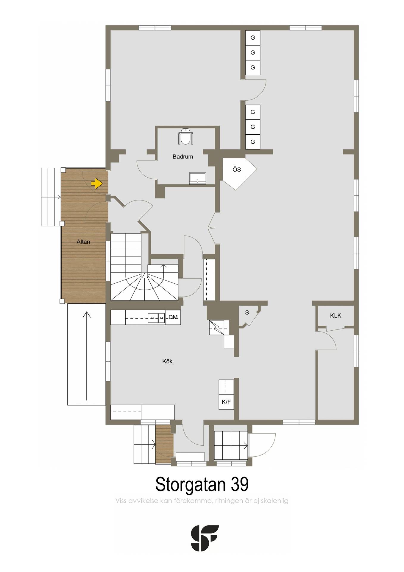9 rum Villa på Storgatan 39 Hammerdal Strömsunds kommun - bild 41