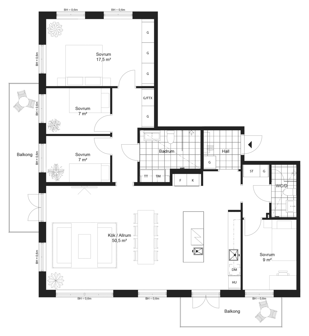 5 rum Lägenhet på Augustendalsvägen Nacka strand Nacka kommun - bild 8