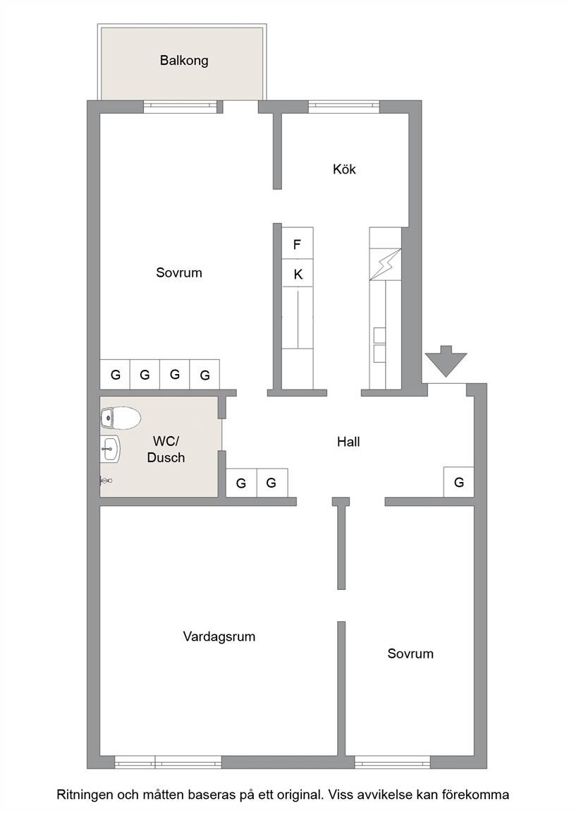 3 rum Lägenhet på Havstenavägen 30 D Havstena Skövde kommun - bild 14
