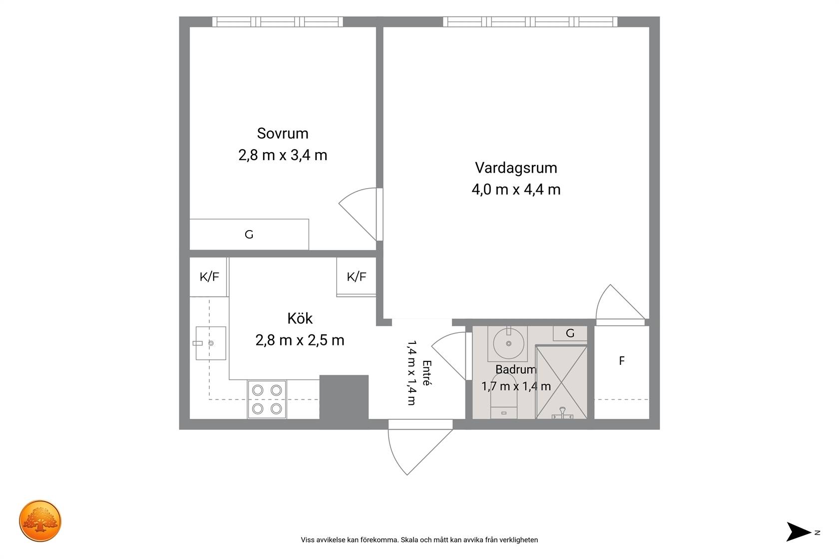 2 rum Lägenhet på Nyköpingsvägen 32B Centrala Södertälje Södertälje kommun - bild 16