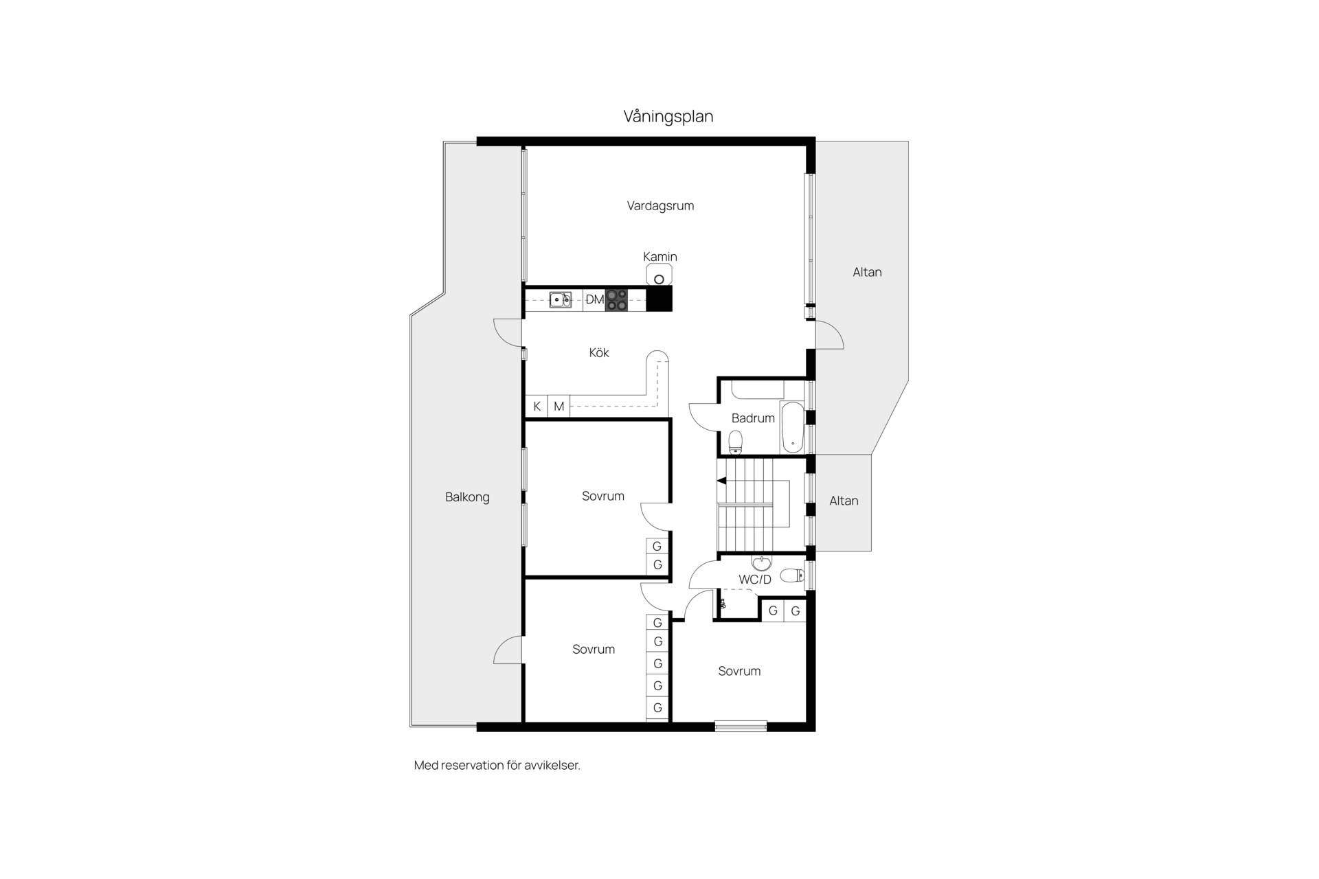 6 rum Villa på Kastellgatan 30 Härnön Härnösands kommun - bild 46