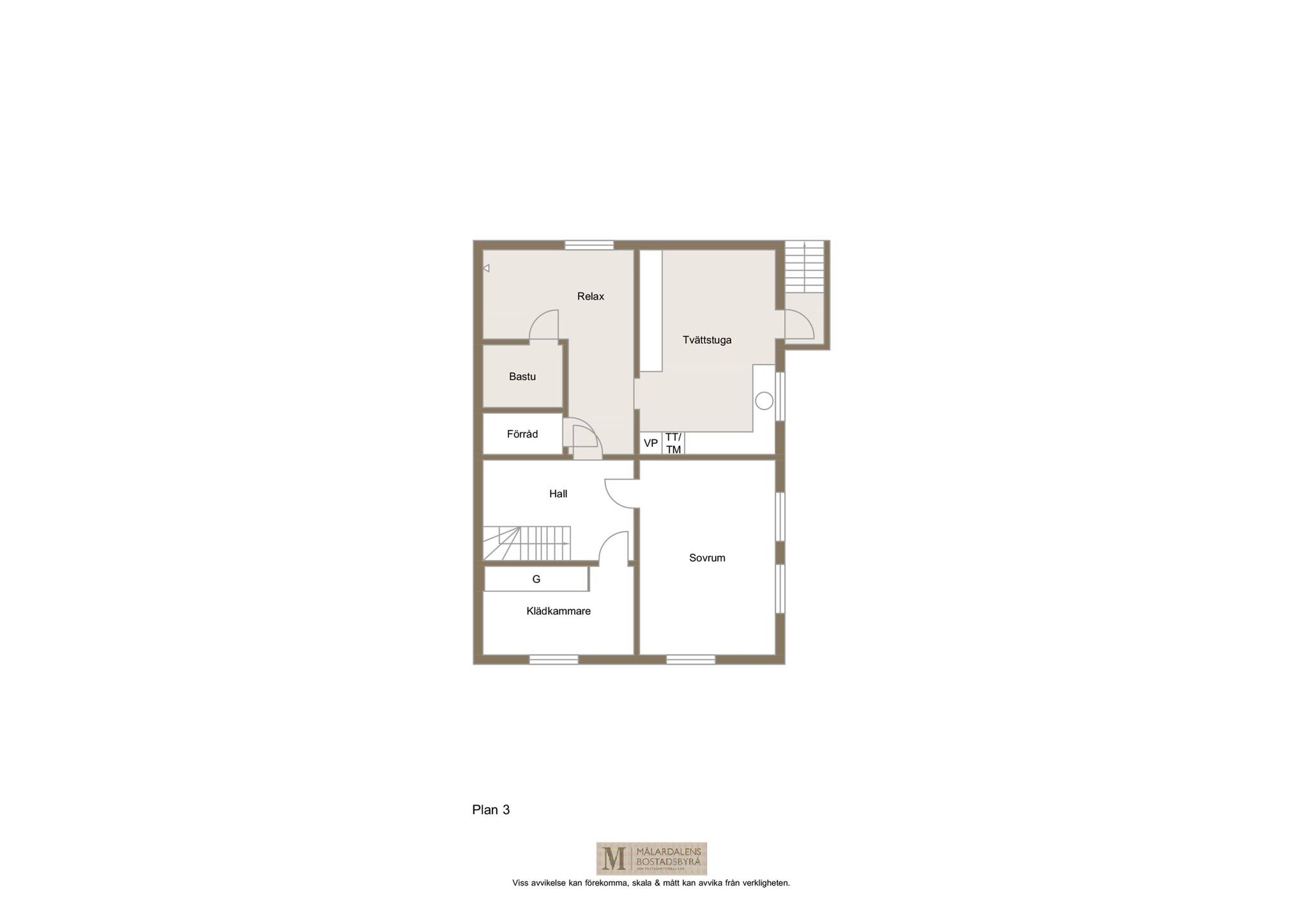 8 rum Villa på Fredsgatan 9 Malmköping Flens kommun - bild 74