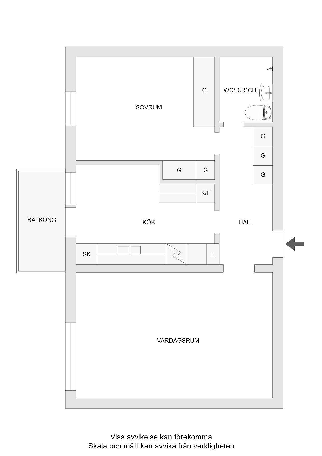 2 rum Lägenhet på Skepparegatan 42 Centralt Norrköpings kommun - bild 27