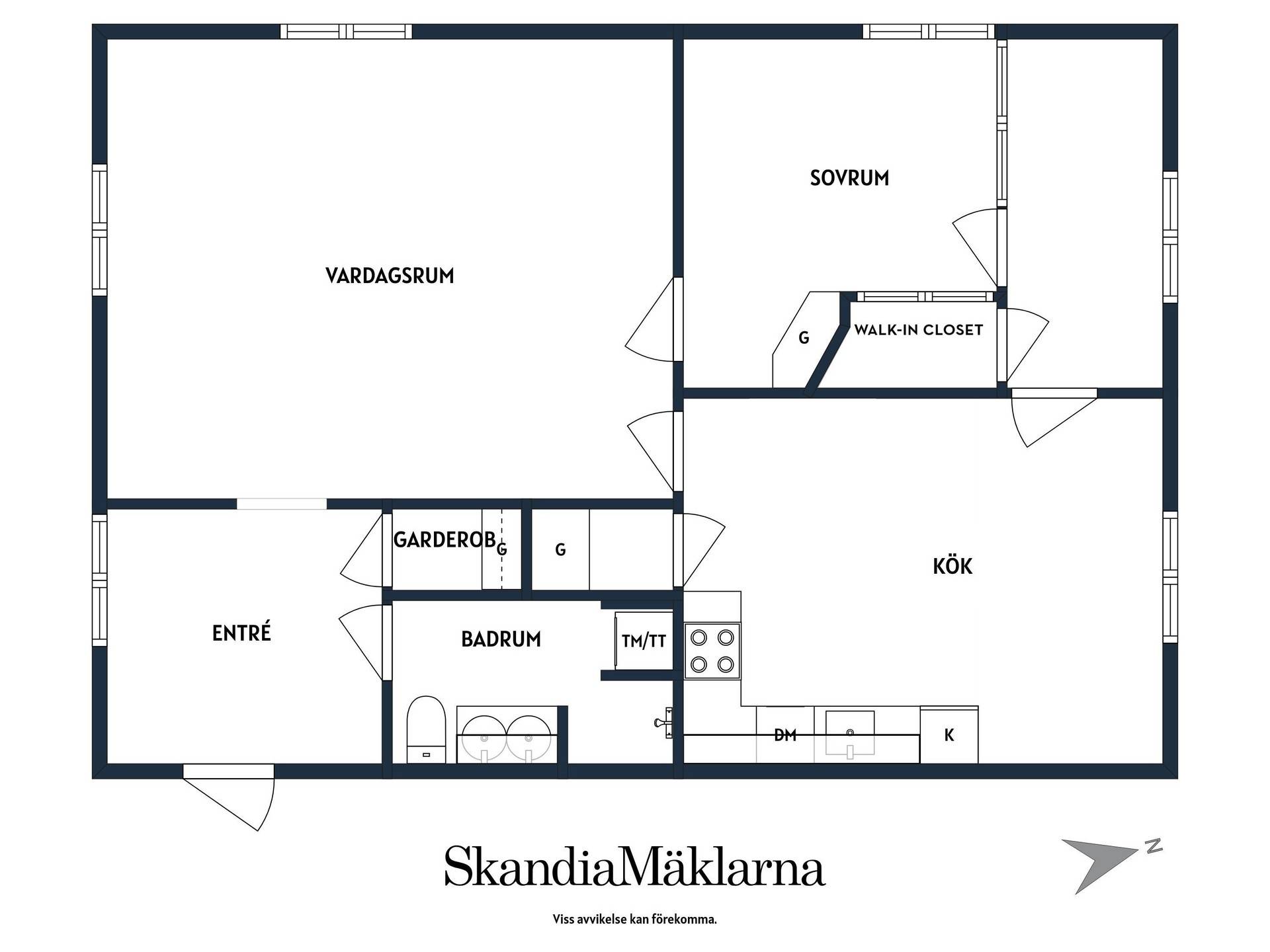 2.5 rum Lägenhet på Gyllenhjelmsgatan 7 Centralt Strängnäs kommun - bild 43