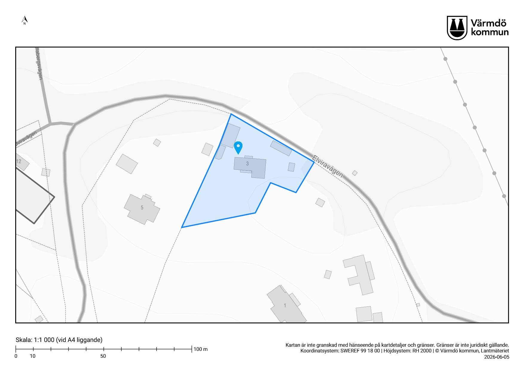 7 rum Villa på Elviravägen 3 Väster Skägga Värmdö kommun - bild 35