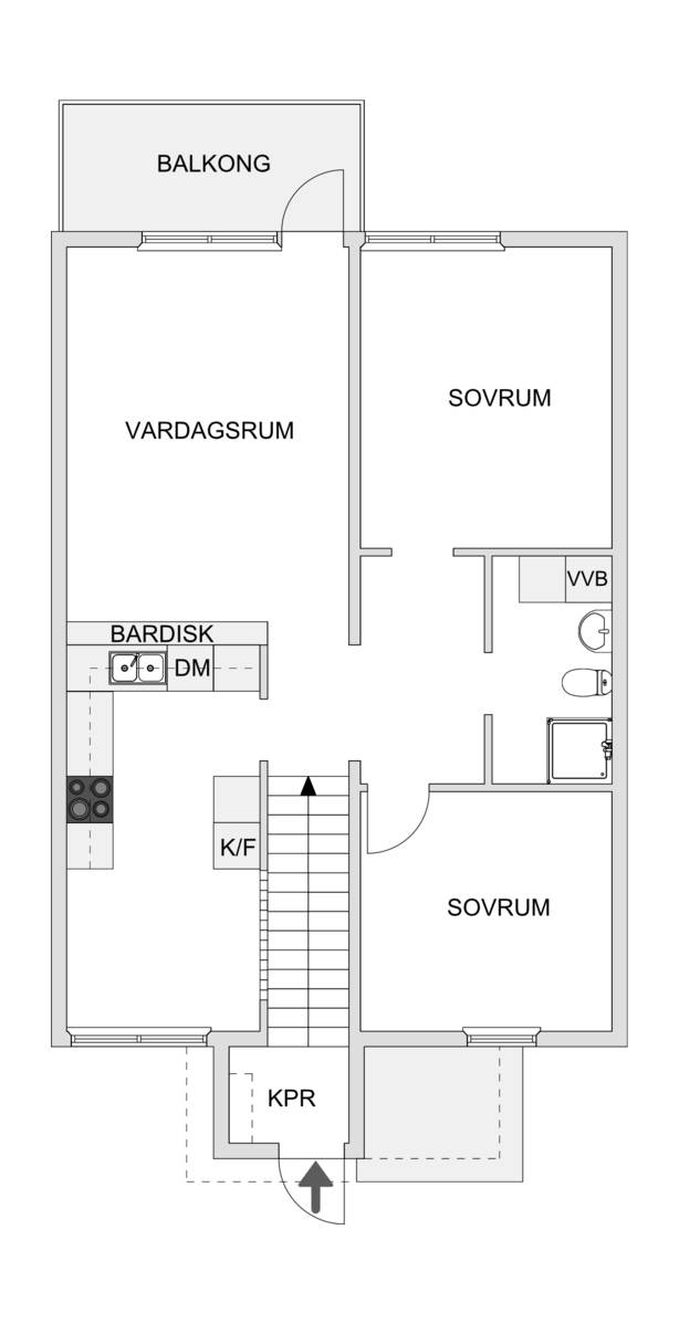 3 rum Lägenhet på Mo i Ranagatan 56 Anderstorp Skellefteå kommun - bild 23